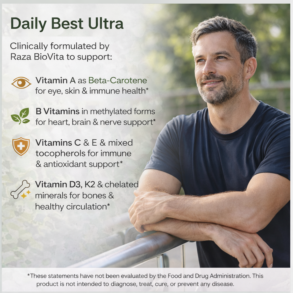 Daily Best Ultra® | Advanced Multivitamin for Energy, Immune & Metabolic Support