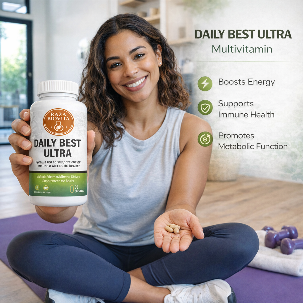 Daily Best Ultra® | Advanced Multivitamin for Energy, Immune & Metabolic Support