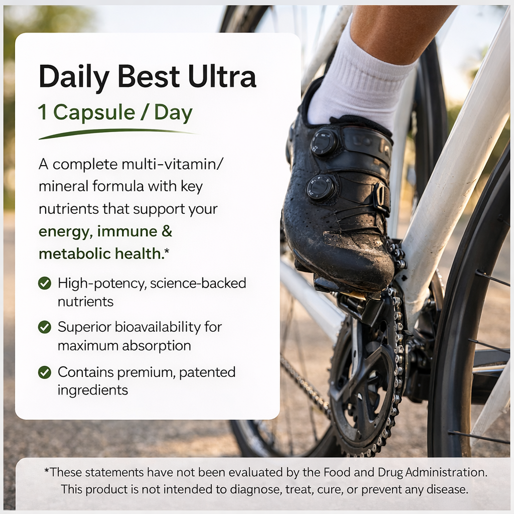 Daily Best Ultra® | Advanced Multivitamin for Energy, Immune & Metabolic Support
